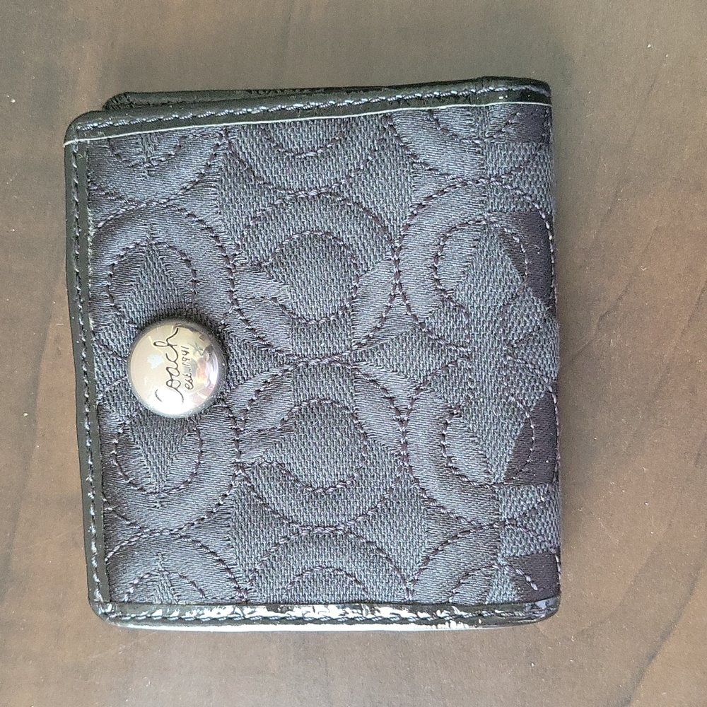 Coach mini wallet